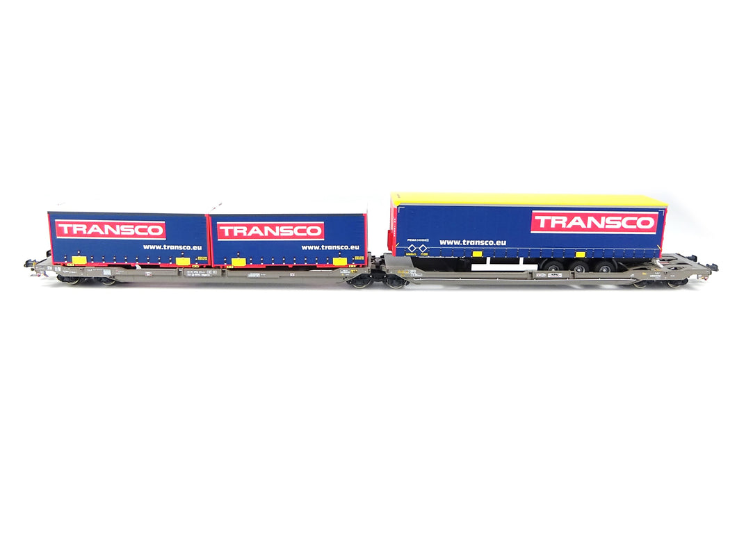 Roco H0 Doppeltaschen Gelenkwagen HUPAC 6600113 neu OVP
