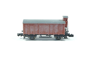Arnold N Güterwagen Verschlagwagen mit Bremserhaus DB braun 0428 OVP