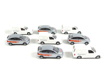 Laden Sie das Bild in den Galerie-Viewer, Electrotren H0 Wagenset Werkstatt-Transort VW DB 218982 OVP
