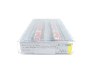 Minitrix N Personenwagen Set RE 7 Freizeitexpress Murgtäler 18258 neu OVP