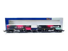 Laden Sie das Bild in den Galerie-Viewer, Roco H0 Doppeltaschen Gelenkwagen TX Logistik 6600170 neu OVP
