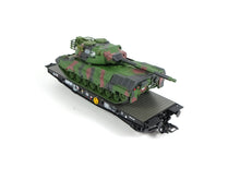 Laden Sie das Bild in den Galerie-Viewer, Märklin H0 Schwerlast-Flachwagen Rlmmps Leo 1A1 48876 neu OVP
