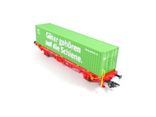 Laden Sie das Bild in den Galerie-Viewer, Märklin H0 Güterwagen Container-Tragwagen Lgs 580 DB AG 47585 neu OVP
