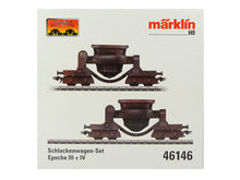 Laden Sie das Bild in den Galerie-Viewer, Märklin H0 Schlackenwagen-Set 46146 neu OVP
