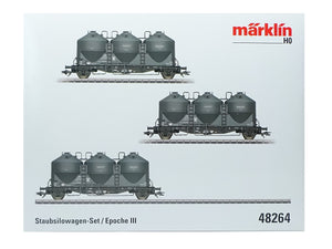 Märklin H0 Staubsilowagen Set Kds 67 DB 48264 neu OVP