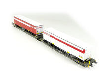 Laden Sie das Bild in den Galerie-Viewer, Märklin H0 Gelenk-Taschenwagen Hupac Spedition Planzer 47475 neu OVP
