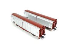 Laden Sie das Bild in den Galerie-Viewer, Roco H0 Güterwagen Set Schiebewandwagen DB 6600111 neu OVP
