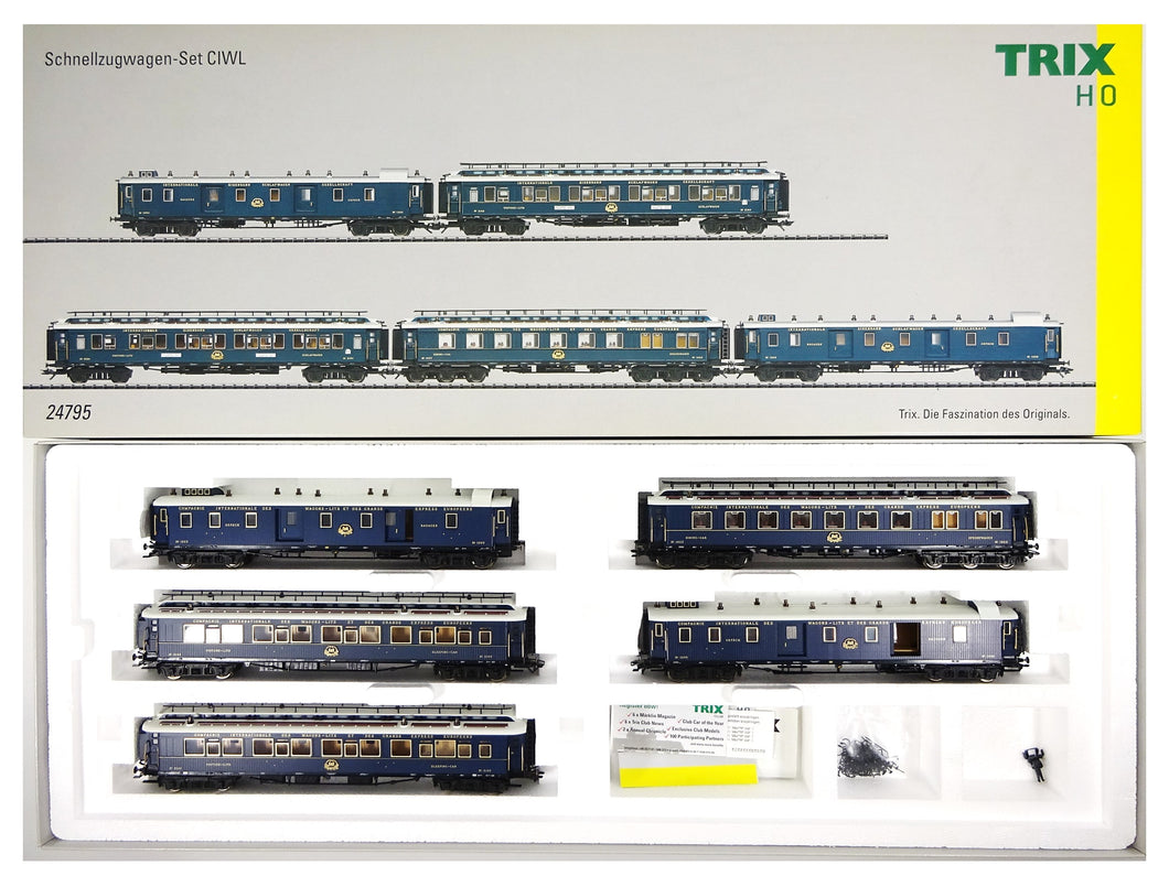 Trix H0 Schnellzug-Wagenset CIWL Orient-Express 1928 24795 OVP