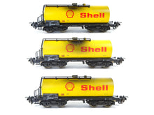 Laden Sie das Bild in den Galerie-Viewer, Trix Express H0 Kesselwagen- Set Shell 3- teilig DB 33809 OVP
