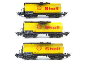 Trix Express H0 Kesselwagen- Set Shell 3- teilig DB 33809 OVP