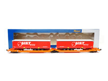Laden Sie das Bild in den Galerie-Viewer, Roco H0 Doppeltaschen Gelenkwagen T3000e Wascosa 6600260 neu OVP
