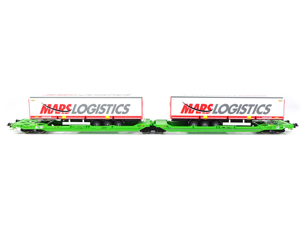 Roco H0 Doppeltaschen-Gelenkwagen Baureihe T3000e der CFL Cargo 6600005 neu OVP