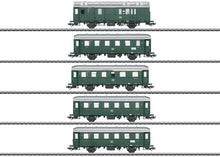 Laden Sie das Bild in den Galerie-Viewer, Märklin H0 Personenwagen Reisezugwagen-Set 5-teilig DB 43353 neu OVP
