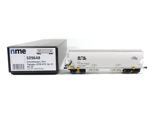 NME H0 Getreidewagen Tagnpps 95m³ ATIR - ATS weiß 509648 DC  neu OVP