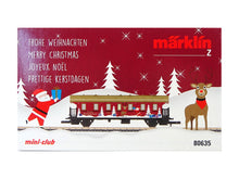 Laden Sie das Bild in den Galerie-Viewer, Märklin Z Weihnachtswagen 2025 &quot;Donnerbüchse&quot; 3. Kl 80635 neu OVP
