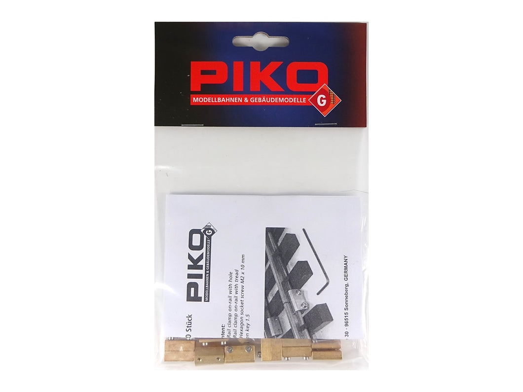 Piko G Metall-Schraubschienenverbinder 10 Stück 35293 neu OVP
