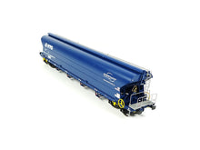 Laden Sie das Bild in den Galerie-Viewer, NME H0 Getreidewagen Tagnpps 130m³ VTG - INTERFRACHT blau 505630 neu OVP
