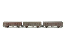 Laden Sie das Bild in den Galerie-Viewer, Märklin H0 gedeckter Güterwagen Gbs 14 m Set 3-teilig NS, 47313 OVP
