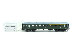 Fleischmann H0 Eilzugwagen 1/2. Kl AB4ümpe DB, 5797 AC OVP - Bastler