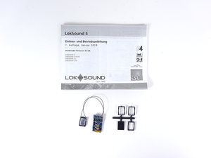 Decoder LokSound 5 DCC/MM/SX/M4 Leerdecoder, PluX22, ESU 58412 neu, OVP