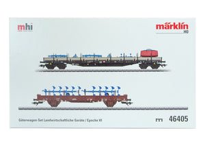 Märklin H0 Güterwagen-Set 1 Landwirtschaftliche Geräte 46405 neu OVP