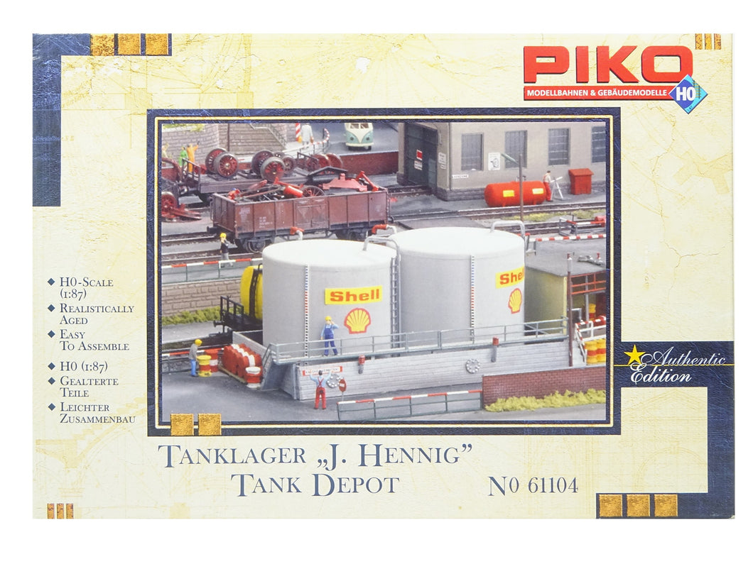 Piko H0 Bausatz Tanklager J. Hennig, 61104 OVP