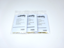 Laden Sie das Bild in den Galerie-Viewer, Ersatzteil C-Gleis Flachsteckhülsen 60 Stück, 3 x Märklin H0 74995 neu, OVP
