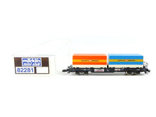 Laden Sie das Bild in den Galerie-Viewer, Märklin Z  Containertragwagen HUPAC BERTSCHI AG SBB 82281 OVP
