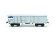 Laden Sie das Bild in den Galerie-Viewer, NME H0 Kastenwagen Offener Güterwagen Eamnos GATX hellgrau, 541604 neu OVP

