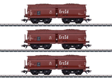 Laden Sie das Bild in den Galerie-Viewer, Märklin H0 Selbstentladewagen-Set Erz Id DB 46221 neu OVP
