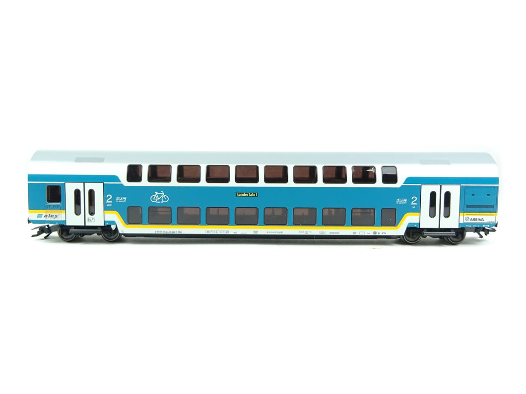 Märklin H0 Personenwagen Doppelstockwagen Alex Sonderfahrt 2.Klasse