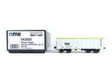Laden Sie das Bild in den Galerie-Viewer, NME H0 Offener Güterwagen Eamnos CAPTRAIN lichtgrau AC 542650 neu OVP
