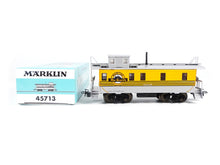 Laden Sie das Bild in den Galerie-Viewer, Märklin H0 US-Güterzug-Begleitwagen Caboose Tin Plate mhi 45713 neu OVP
