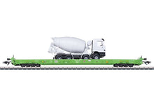 Laden Sie das Bild in den Galerie-Viewer, Märklin H0 Niederflurwagen Saadkms BUG mit Fahrmischer 47402 neu OVP
