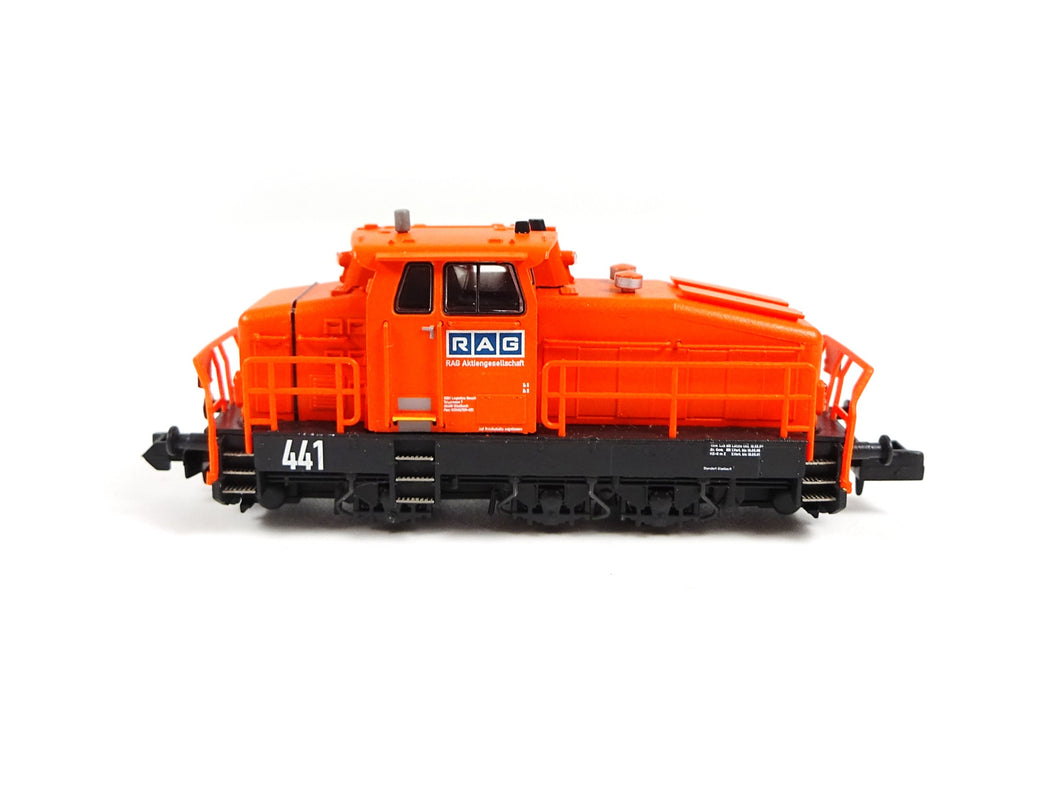 NME N Rangierdiesellok DHG 500 C „RAG“ DCC orange 123400 neu OVP