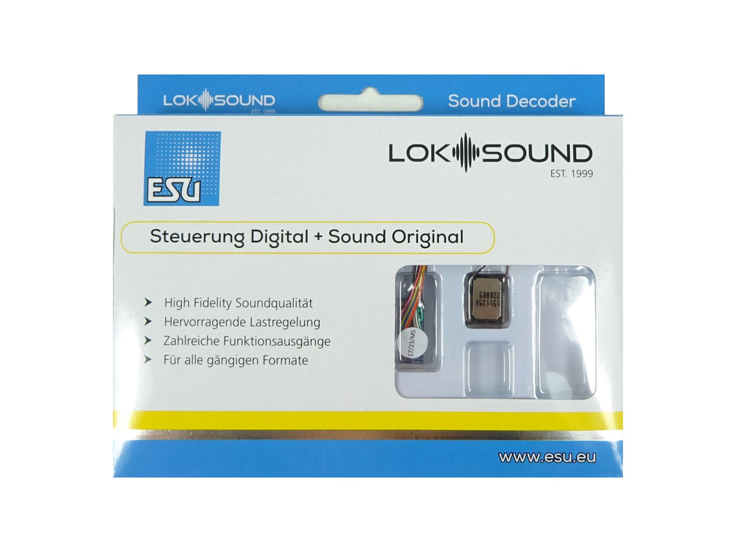 ESU Digital Sound Decoder LokSound5 Nano DCC Leerdecoder 58923 neu OVP