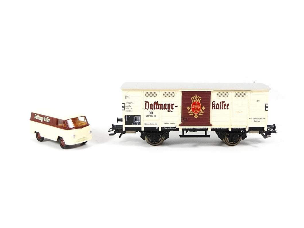 Trix H0 Güterwagen IMA München 1999 Dallmayr Kaffee DB 23948 OVP