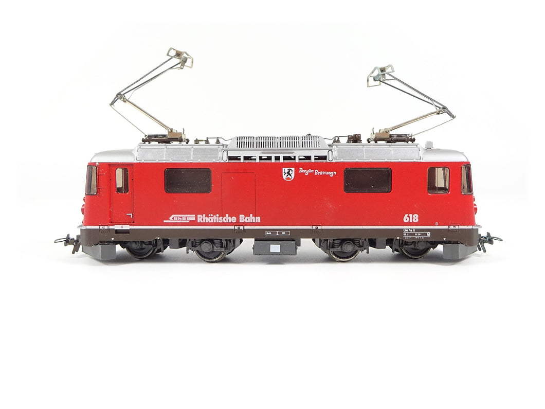 Bemo H0m Startset RhB Güterzug mit E-Lok Ge 4/4 II 