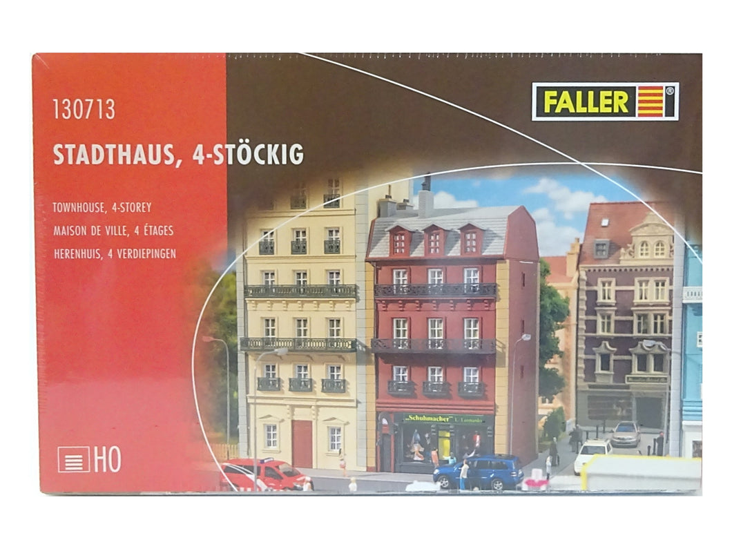 Faller H0 Bausatz  Stadthaus 4 stöckig 130713 neu OVP