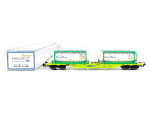 Laden Sie das Bild in den Galerie-Viewer, Roco H0 Containertragwagen GATX 6600279 neu OVP
