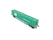 Laden Sie das Bild in den Galerie-Viewer, ACME H0 Containertragwagen Ermewa NB Cogefrin 40425 neu OVP
