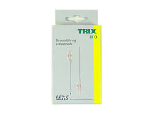 Laden Sie das Bild in den Galerie-Viewer, Stromzuführung Innenbeleuchtung symmetrisch für Märklin, Trix H0 66715 neu OVP

