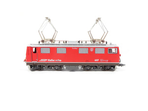 Bemo H0m DC Zugset Ge 4/4 I RhB "Davoser Pendelzug" 7252 100 OVP - Bastler