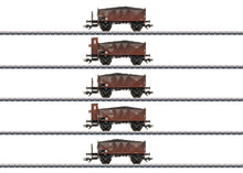 Laden Sie das Bild in den Galerie-Viewer, Märklin H0 Kohlewagen-Set, DB, Ep.III 46047 neu OVP
