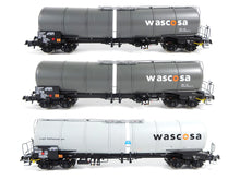 Laden Sie das Bild in den Galerie-Viewer, Roco H0 Kesselwagen Set Wascosa 6600143 neu OVP
