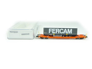 Fleischmann N T5 Taschenwagen Fercam Wascosa, 6660040 neu OVP