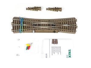 Trix H0 C-Gleis Schlanke Doppelkreuzungsweiche 62720 neu OVP