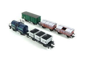 Märklin H0 Güterwagen Set Oldtimer 5-teilig SNCB/NMBS, 47877 OVP - mit Abbruch