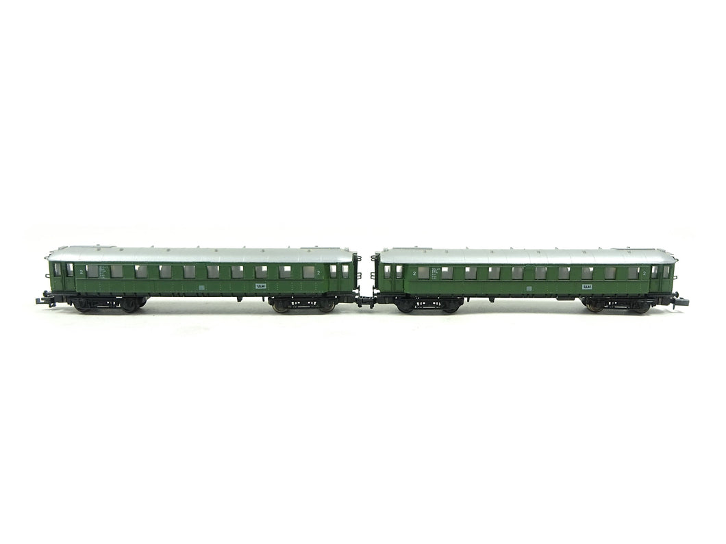 Arnold N Personenwagen Set Eilzugwagen 2.Kl B4ye DB, 3320