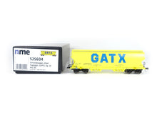 Laden Sie das Bild in den Galerie-Viewer, NME H0 Getreidewagen Tagnpps 95m³ GATX neongrün 525604 DC neu OVP
